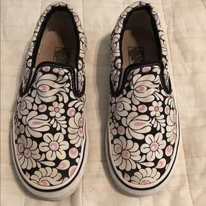 Vans slip ons